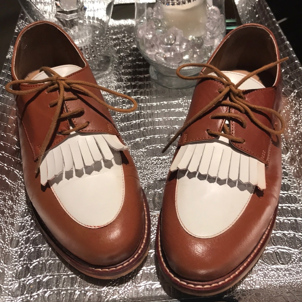 Genuine Two Tone Spectators w/Laces